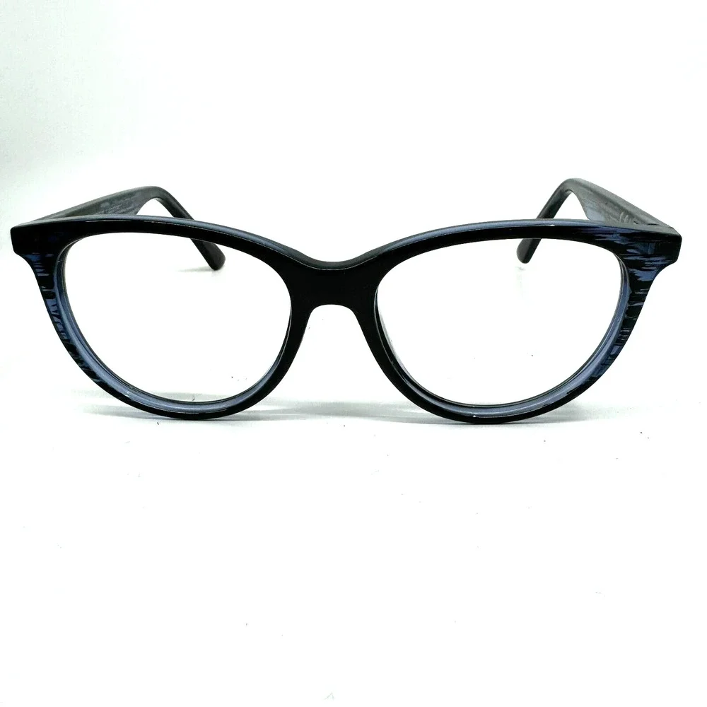 Maui Jim Cathedrals MJ782-03S Sunglasses Blue Cat Eye Polarized 52-17-144 H10730
